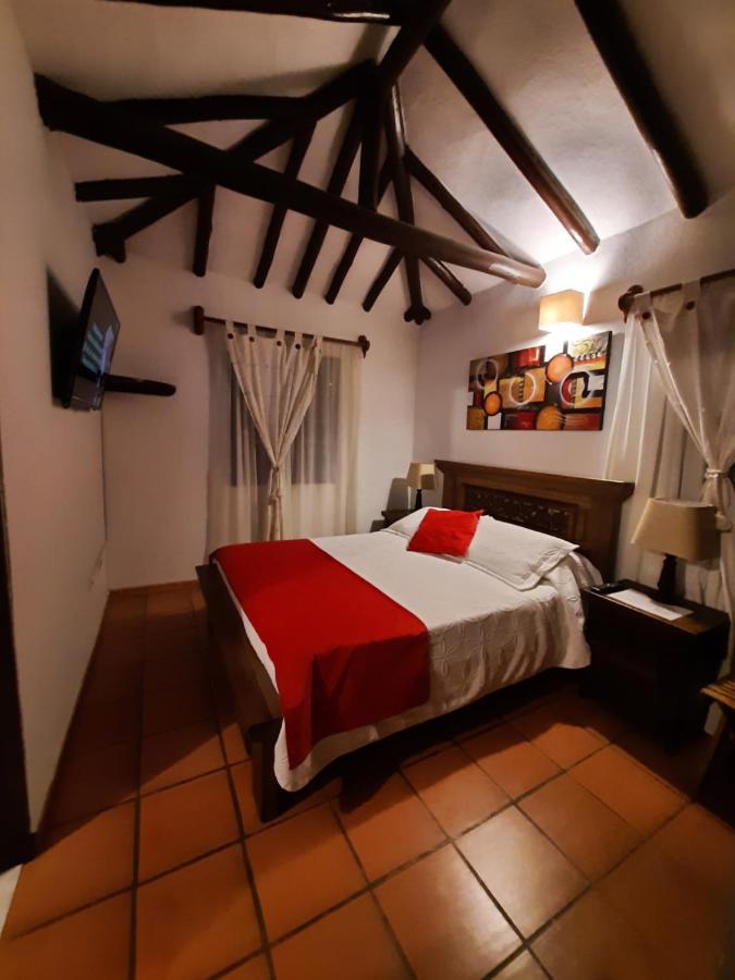 Aparta Hotel El Refugio De Maria Villa de Leyva Εξωτερικό φωτογραφία