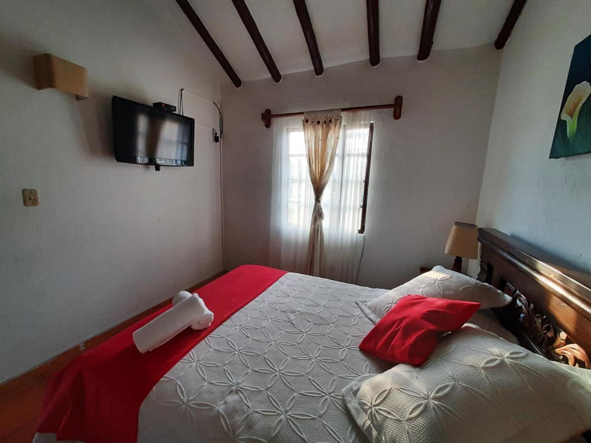 Aparta Hotel El Refugio De Maria Villa de Leyva Εξωτερικό φωτογραφία